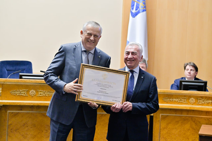 Благодарность министра ― за помощь Донбассу