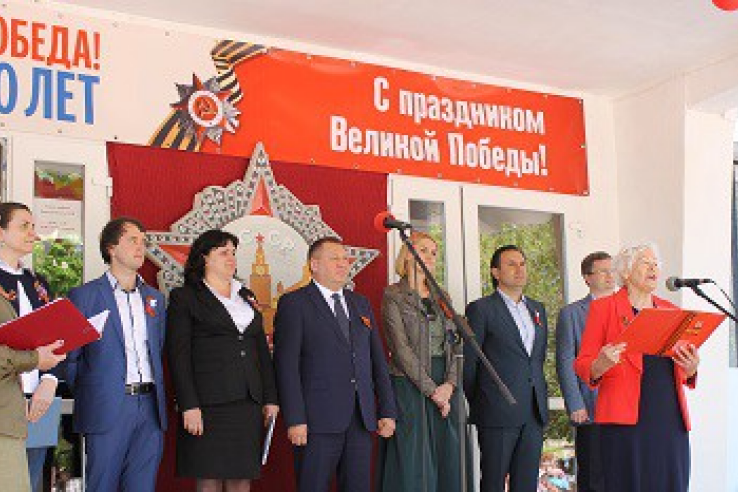 В День Победы в поселке Николаевка открыли музей боевой славы