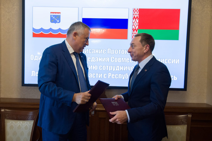 Беларусь стала крупнейшим внешнеэкономическим партнером Ленобласти