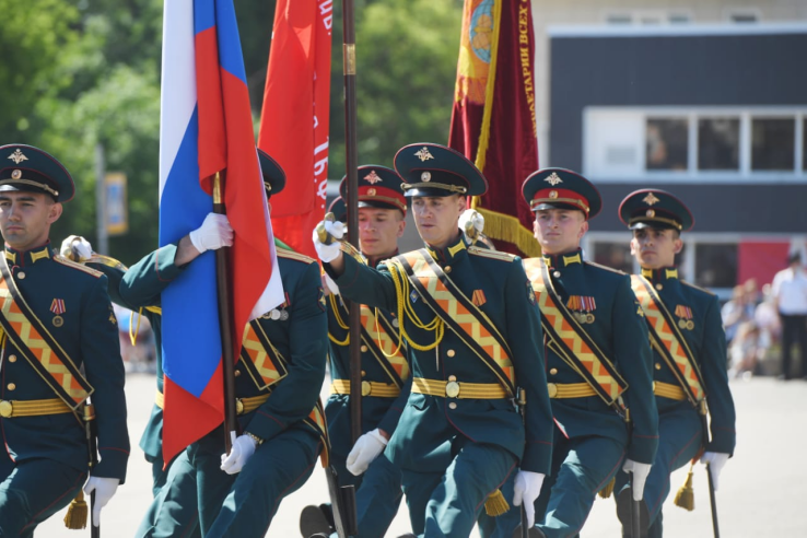 В Луге состоялось торжественное мероприятие, посвященное 75-летию Победы