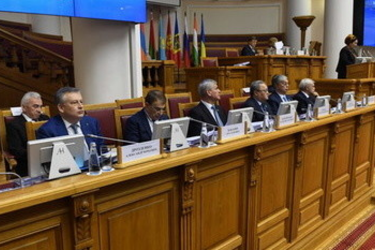 Александр Дрозденко принял участие в пленарном заседании МПА СНГ