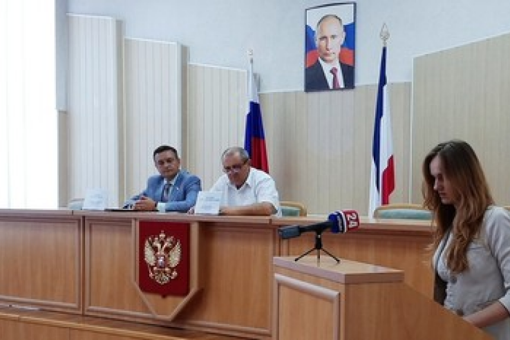 В Симферопольском районном совете состоялось заседание 71 (внеочередной) сессии I созыва